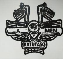 A-Men porukan taiteilema logo